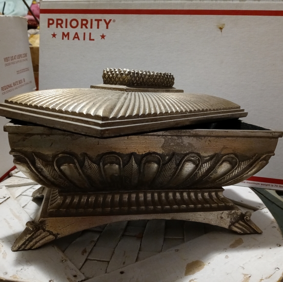 🏯ORIENTAL JEWELRY BOX VELVET LINED🌉 - Picture 6 of 16